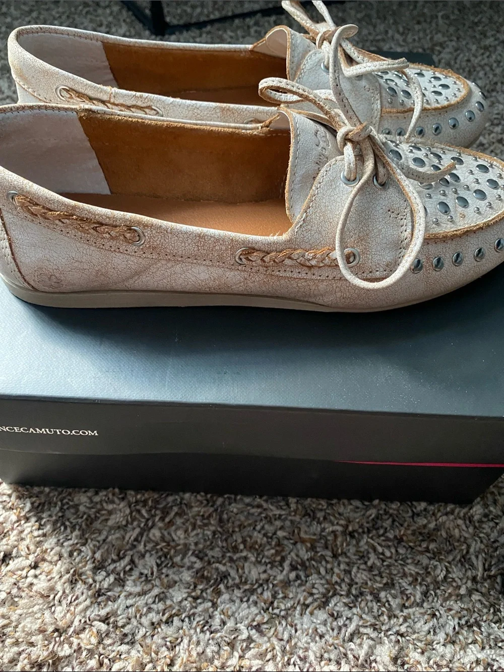 Lucky Brand metallic ivory